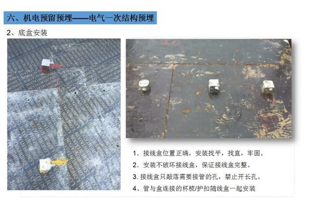 机电安装(水暖电及人防)预留预埋施工总结,图文并茂,值得学习